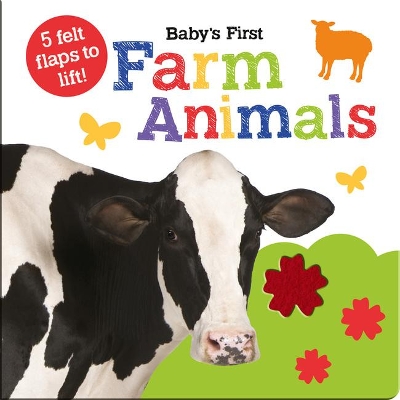 Book cover for Baby's First Farm Animals