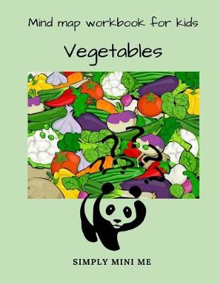 Cover of Mind Map Workbook for Kids - Vegetables