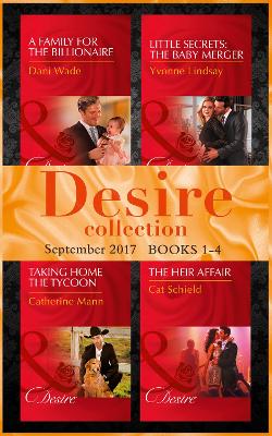 Book cover for Desire September 2017 Books 1 -4