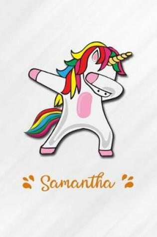 Cover of Samantha A5 Lined Notebook 110 Pages