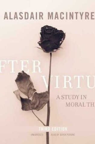 Cover of After Virtue, Third Edition