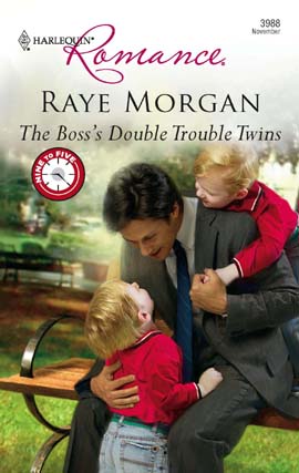 Book cover for The Boss's Double Trouble Twins