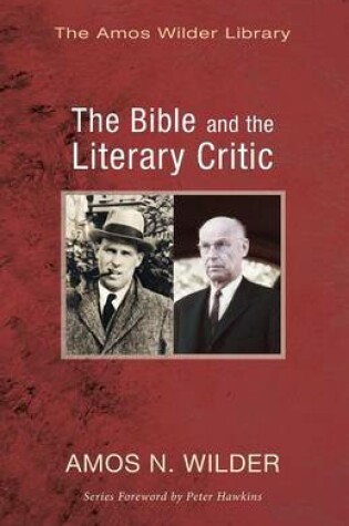 Cover of The Bible and the Literary Critic