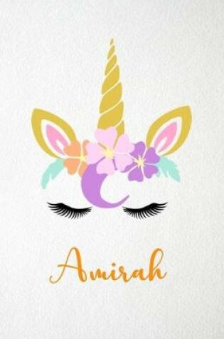 Cover of Amirah A5 Lined Notebook 110 Pages