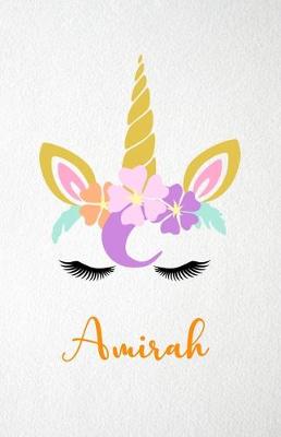 Book cover for Amirah A5 Lined Notebook 110 Pages