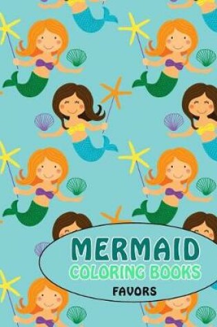 Cover of Mermaid Coloring Book Favors