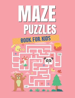 Book cover for Mazes Puzzle Book For Kids