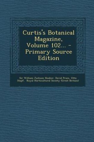 Cover of Curtis's Botanical Magazine, Volume 102...