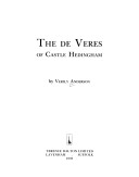 Book cover for The De Veres of Castle Hedingham