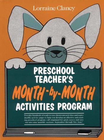 Book cover for Pre-School Teacher's Month-by-Month Activities Program