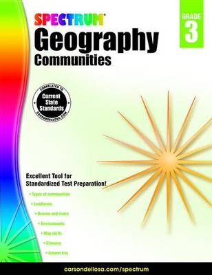 Cover of Spectrum Geography, Grade 3
