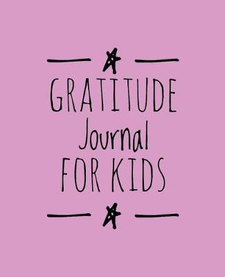 Book cover for Gratitude Journal for Kids (Purple)