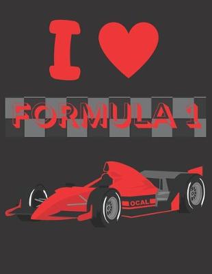 Book cover for I love formula 1