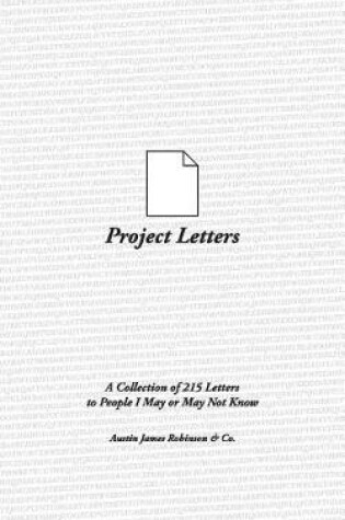 Cover of Project Letters