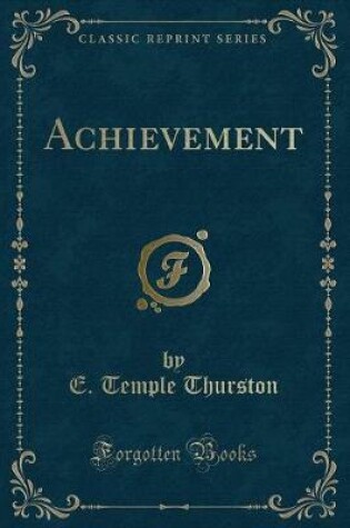 Cover of Achievement (Classic Reprint)