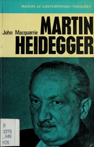 Cover of Martin Heidegger