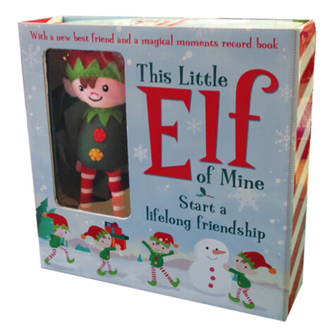 Book cover for This Little Elf of Mine