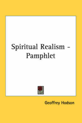 Cover of Spiritual Realism - Pamphlet