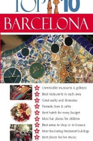 Cover of DK Eyewitness Top 10 Travel Guide: Barcelona