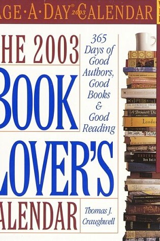 Cover of Book Lovers Page-a-Day 2003 Calendar