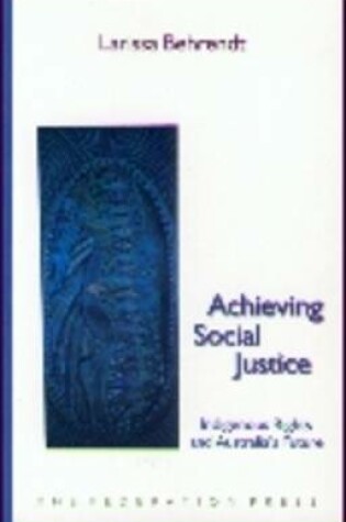 Cover of Achieving Social Justice
