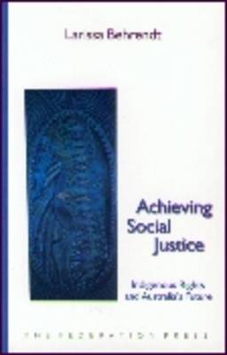 Book cover for Achieving Social Justice