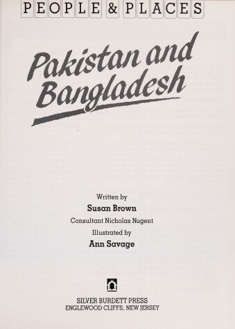 Book cover for Pakistan and Bangladesh
