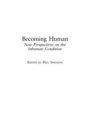 Cover of Becoming Human