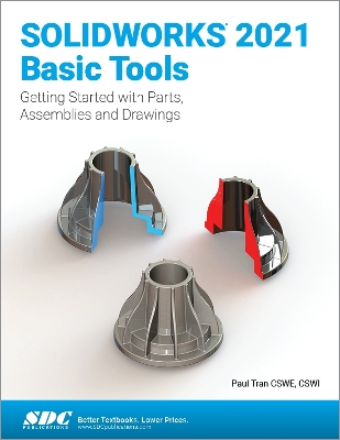 Book cover for SOLIDWORKS 2021 Basic Tools