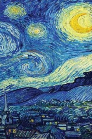 Cover of Van Gogh's Starry Night, Artist Drawing Pad