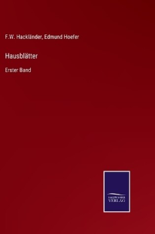 Cover of Hausblätter