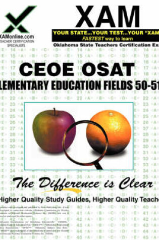 Cover of Ceoe Osat Elementary Education Fields 50-51 Teacher Certification Test Prep Study Guide