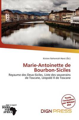 Cover of Marie-Antoinette de Bourbon-Siciles