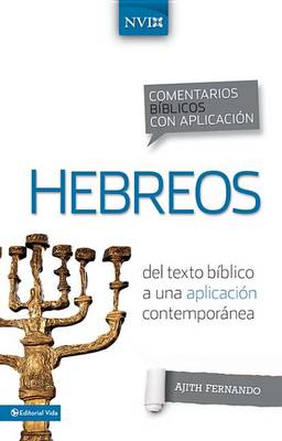 Cover of Comentario Bíblico Con Aplicación NVI Hebreos