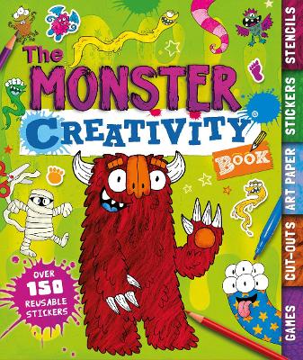Book cover for The Monster Creativity Book
