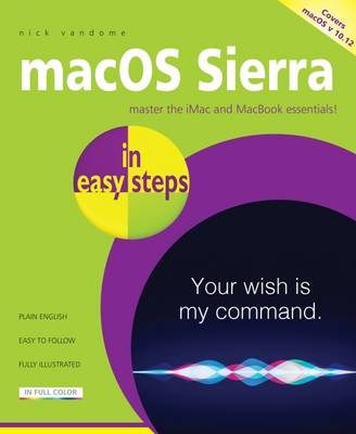 Book cover for macOS Sierra in easy steps