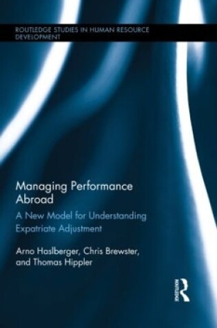 Cover of Managing Performance Abroad