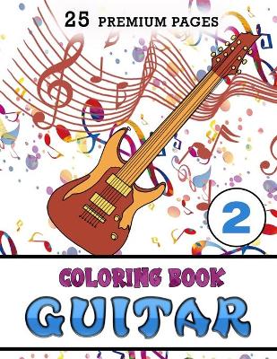 Book cover for Guitar Coloring Book Vol2