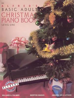 Book cover for Alfred's Basic Adult Piano Course Christmas Book 1