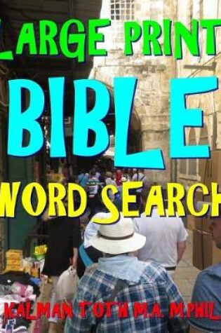 Cover of Large Print Bible Word Search