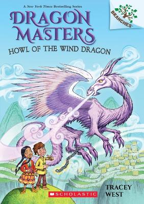 Book cover for Howl of the Wind Dragon Dragon Masters 20