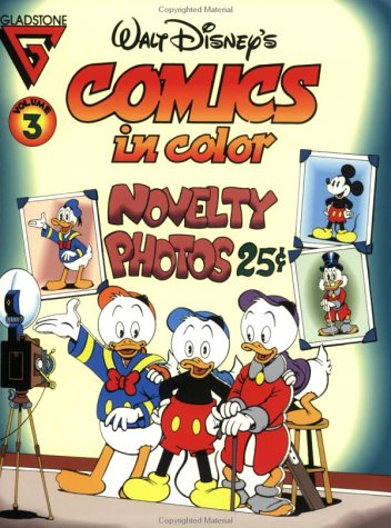Book cover for Walt Disneys Comics in Color