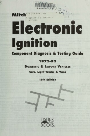 Cover of Mitchell's Electronic Ignition Troubleshooting Guide for Domestic and Import Vehicles