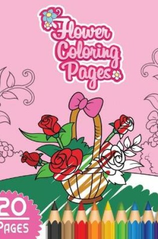 Cover of Flower Coloring Pages