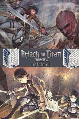 Book cover for Attack on Titan Notebook