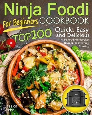 Book cover for Ninja Foodi Cookbook for Beginners