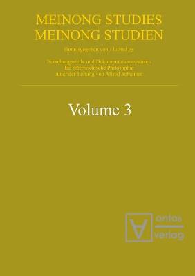 Cover of Meinongian Issues in Contemporary Italian Philosophy