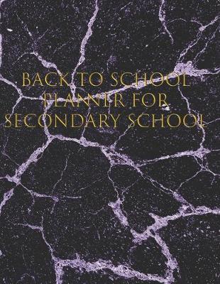 Book cover for Back to School Planner for Secondary School