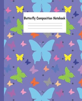 Book cover for Butterfly Composition Notebook