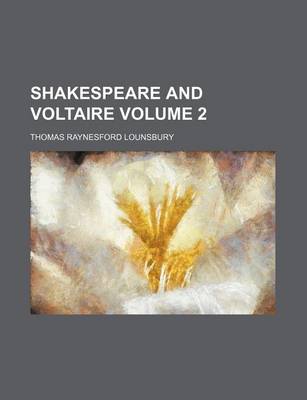 Book cover for Shakespeare and Voltaire Volume 2